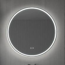 Harvie Round LED Demister Mirror with Bluetooth